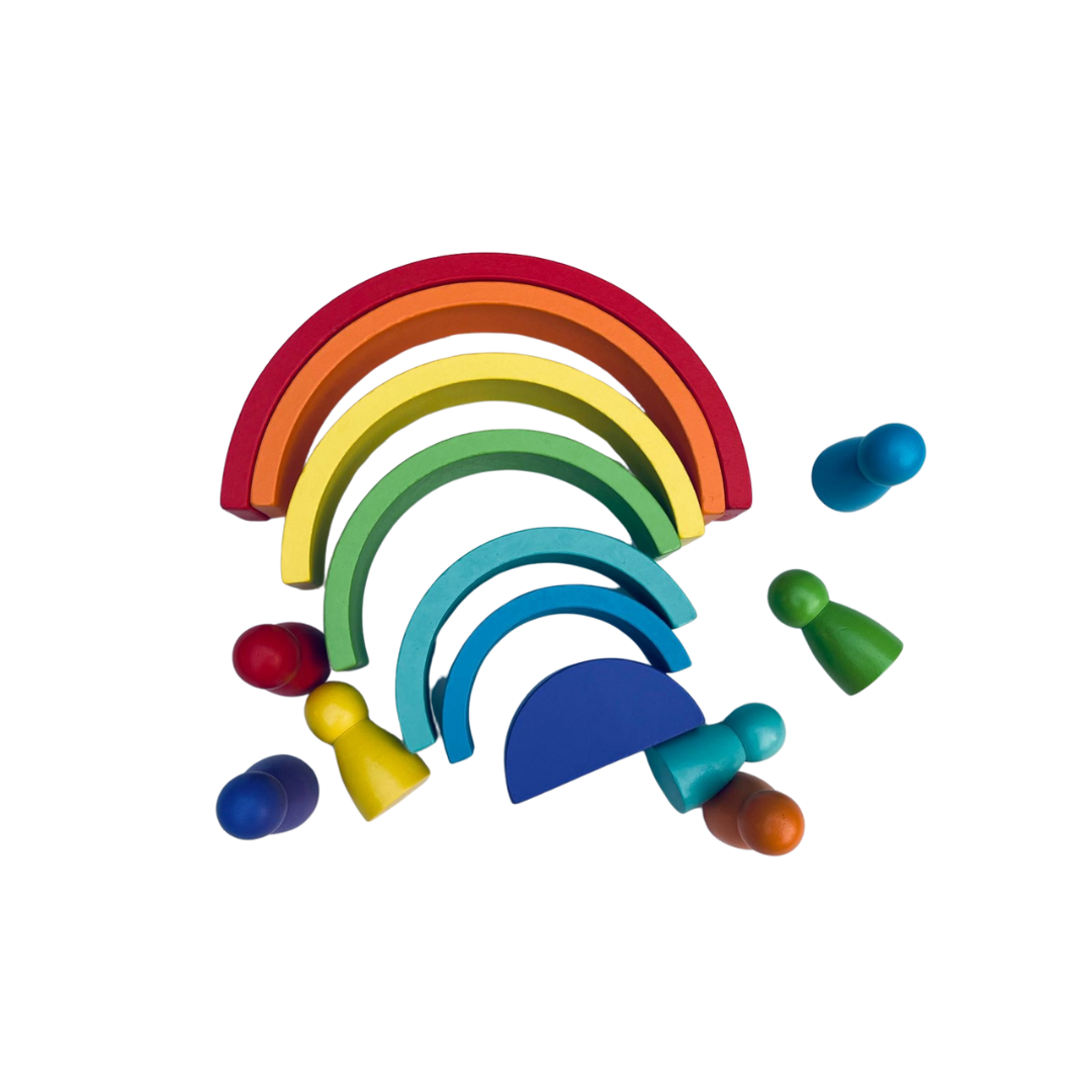 Juguete Arcoiris Waldorf
