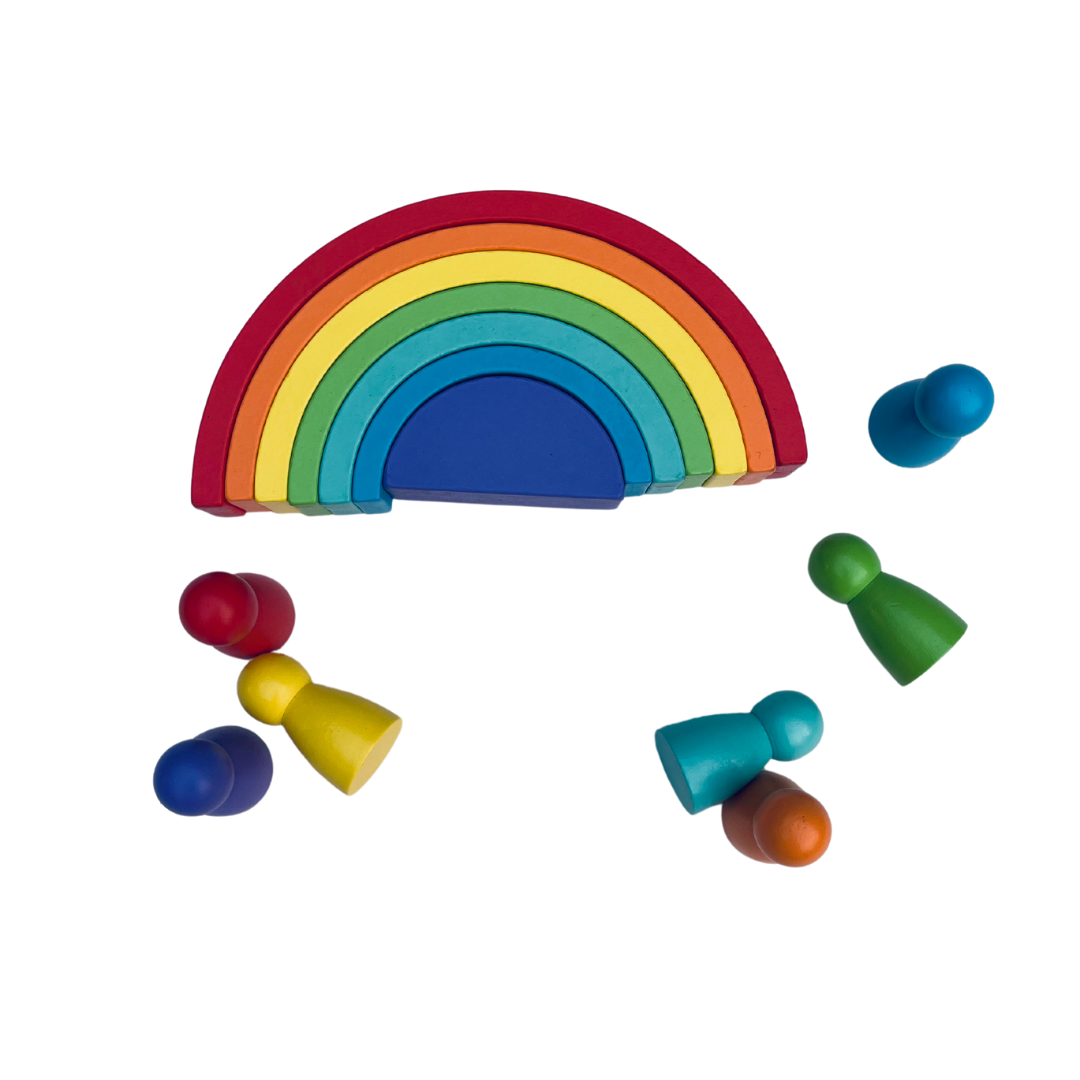 Juguete para niños Arcoiris armable