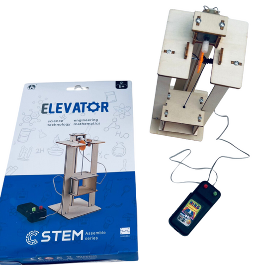 Elevador armable con motor para niños