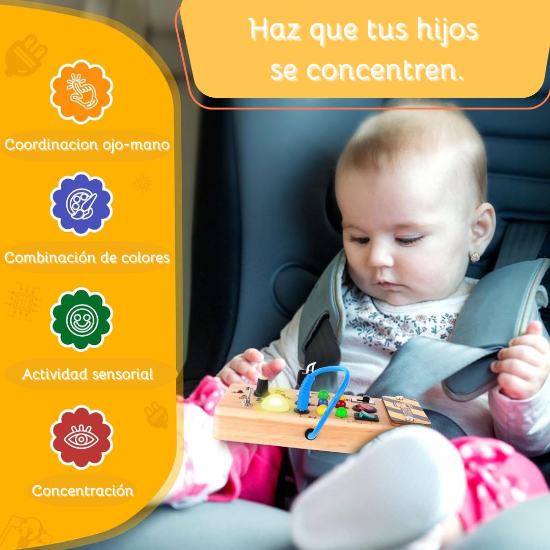 Practico para concentrarse tablero led