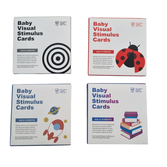 Ayuda al desarrollo visual de bebes con figuras de colores aptos para bebes